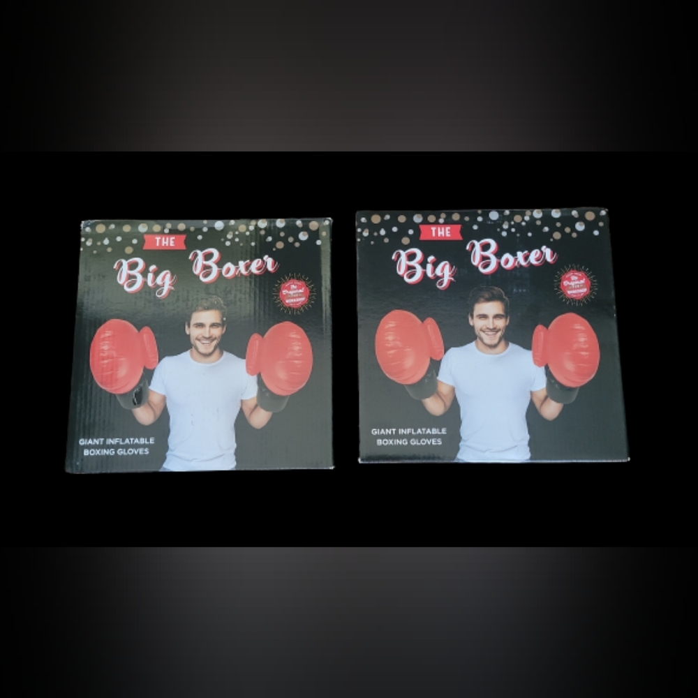 (2) Pairs The Big Boxer Giant Inflatable Boxing Gloves